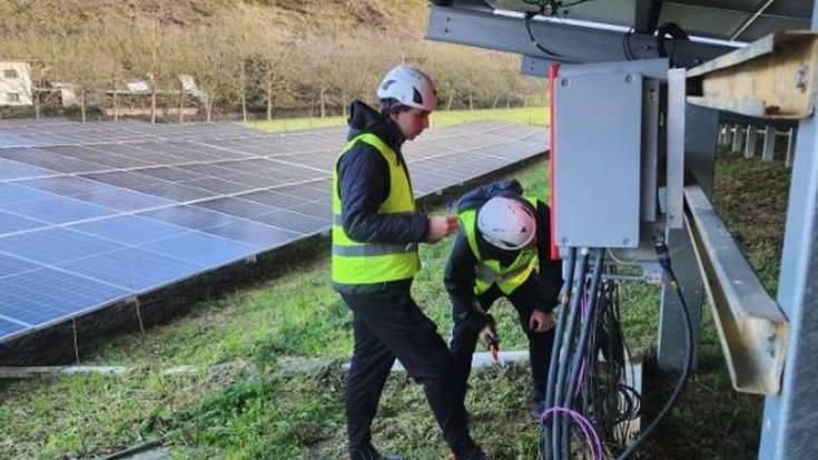 Ekindarren instalazioak bisitatu dituzte Zubietako lanbide eskolakoek