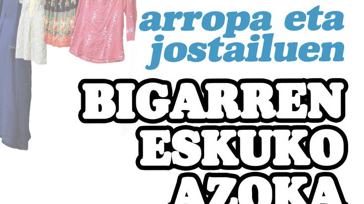 Irrati librearen aldeko bigarren eskuko azoka egingo da asteburuan