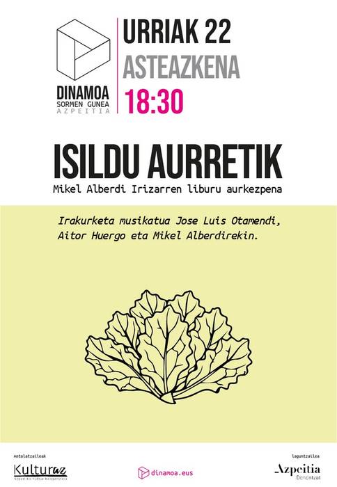 Mikel Alberdiren 'Isildu aurretik' liburuaren aurkezpena