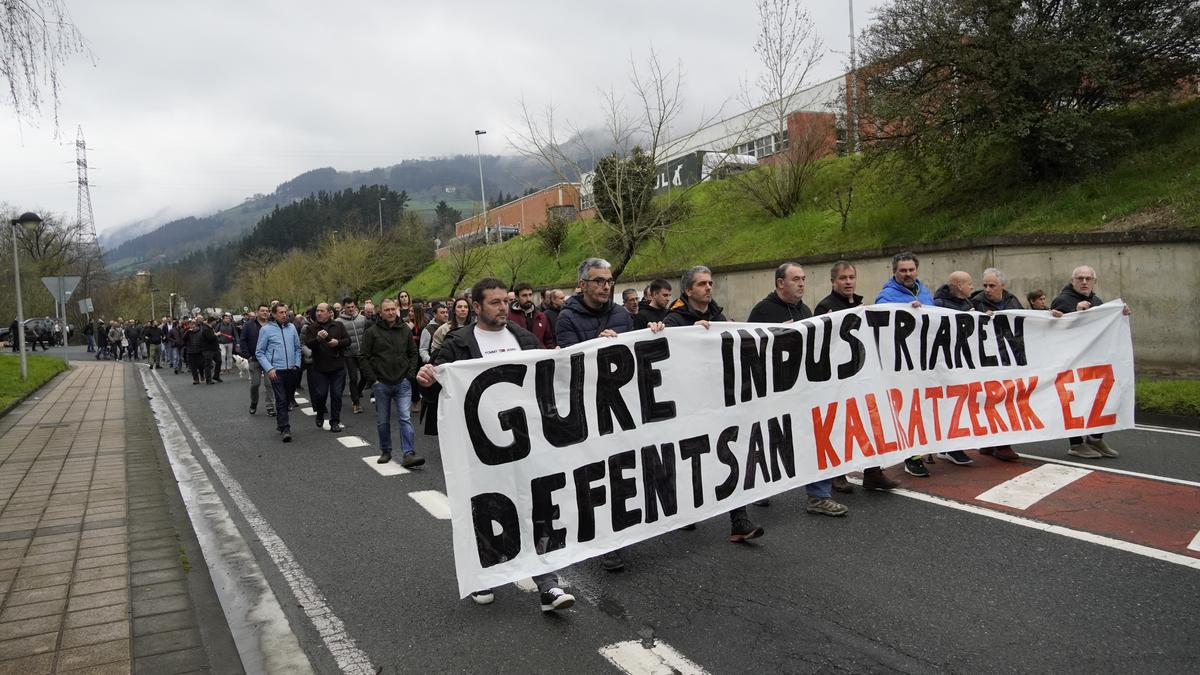 Sidenor enpresako Azkoitiko langileek manifestazioa egingo dute larunbatean