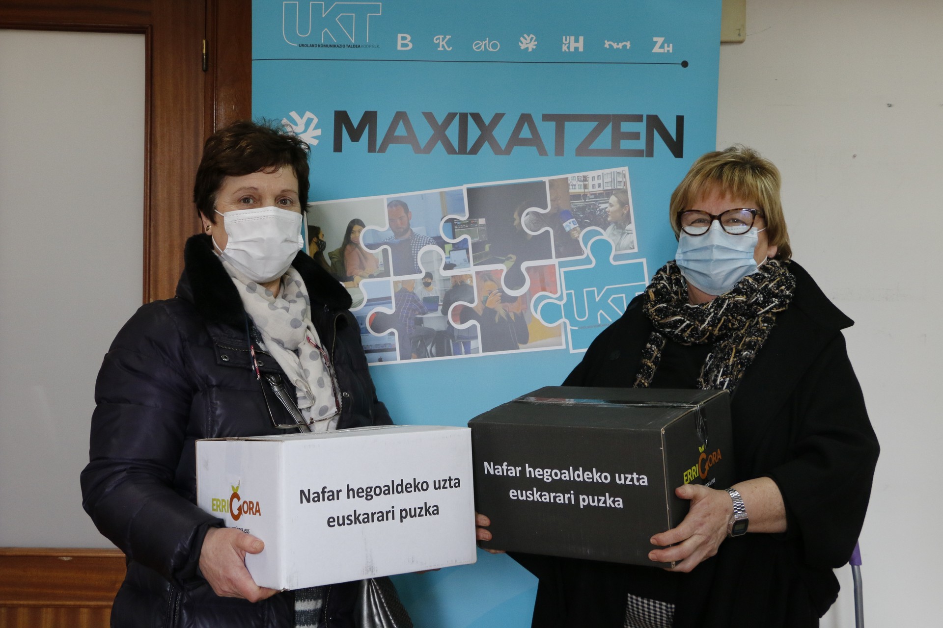 Errigoraren bi saskiek badituzte saridunak