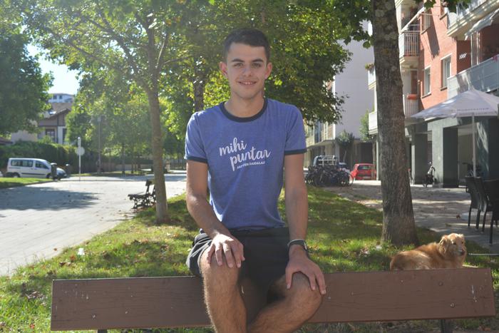 Aner Peritz: "Hasieran nagi nintzen arren, orain motibatuago nago"