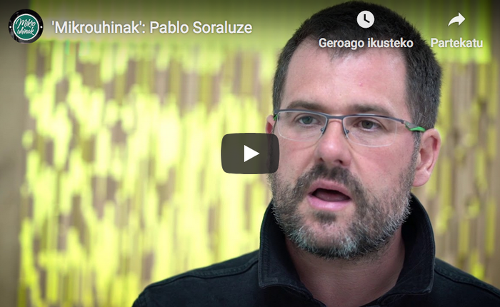 Pablo Soraluze: "Norbera bere baitan sartzeko espazio bat sortu nahi izan dut"
