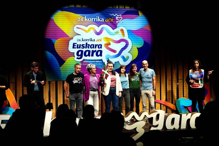 Martxoaren 19an Atharratzen hasi eta hil horren 29an Bilbon bukatuko da 24. Korrika
