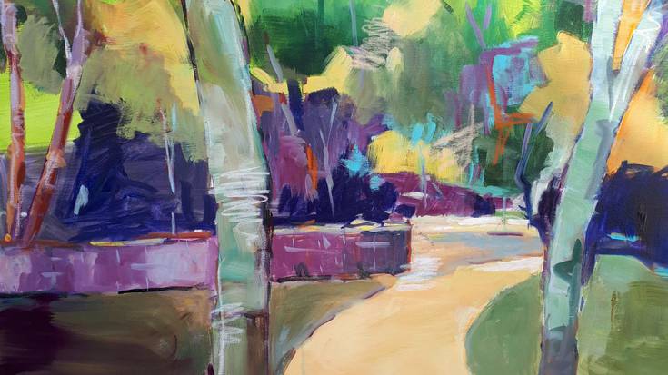 Martxe Arana eta Iñigo Ormazabalen margolanak Ispilu arten