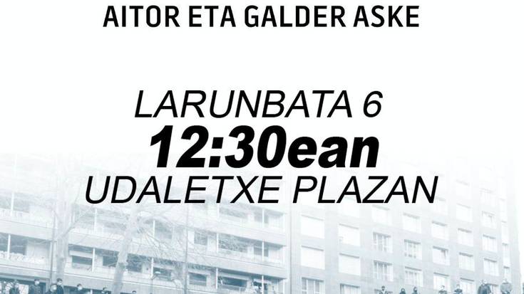 Zarauzko Ernaik elkarteratzea deitu du Zelaiaren eta Barbadoren kontrako sententzia salatzeko