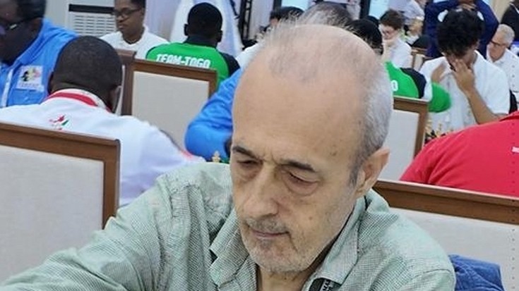 Felix Izeta xakean lehiatu da berriz, Senegalgo selekzioarekin