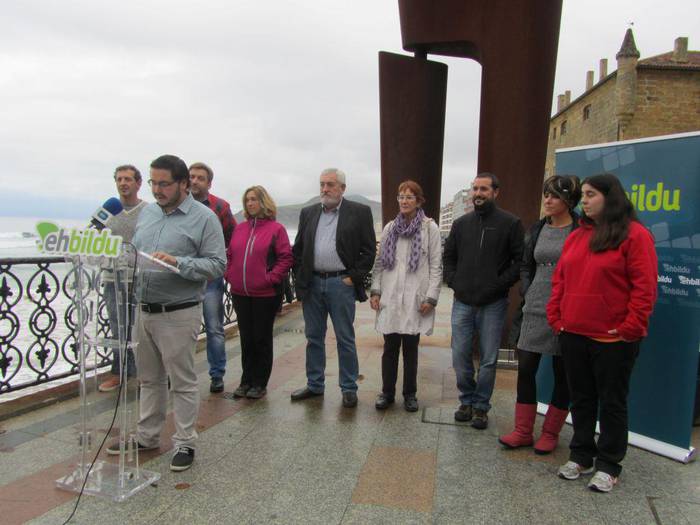 Zarauzko EH Bilduk herritarrekin osatuko du udal hauteskundeetarako programa
