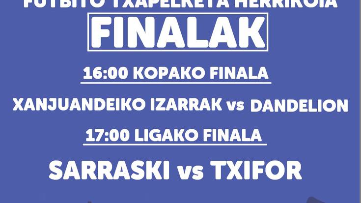 Sare Futbito Txapelketa Herrikoiaren finalak
