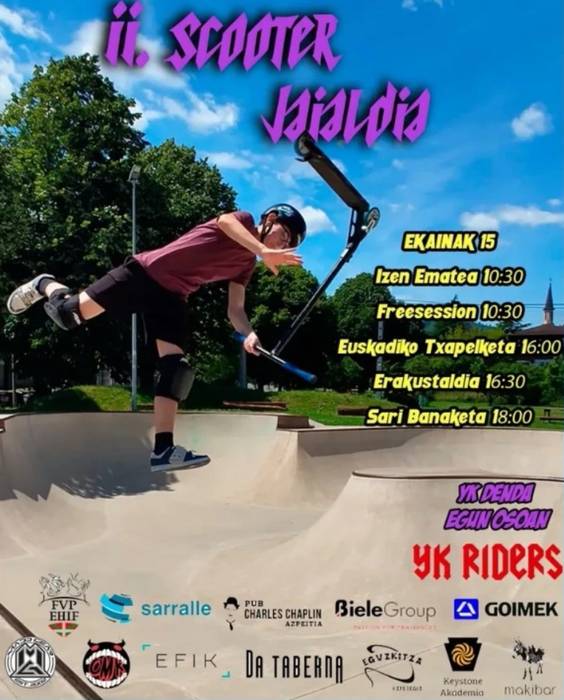II. Scooter jaialdia
