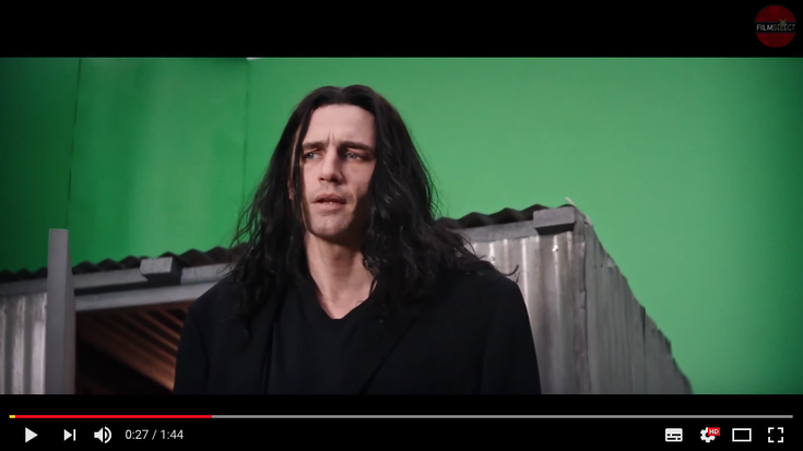 'The Disaster Artist' komediarekin hasiko da zine forumeko udaberriko hiruhilekoa