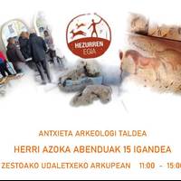 Herri azoka, Antxieta arkeologia taldearen eskutik