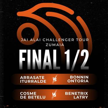 Jai Alai Challenger Tour Zumaia: finalerdiak