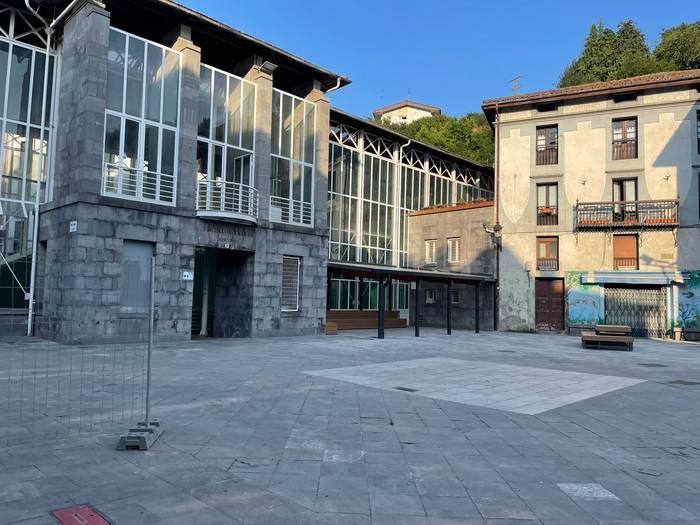 Bukatzear dituzte Frontoi Txikiko ondoko eremua berritzeko lanak