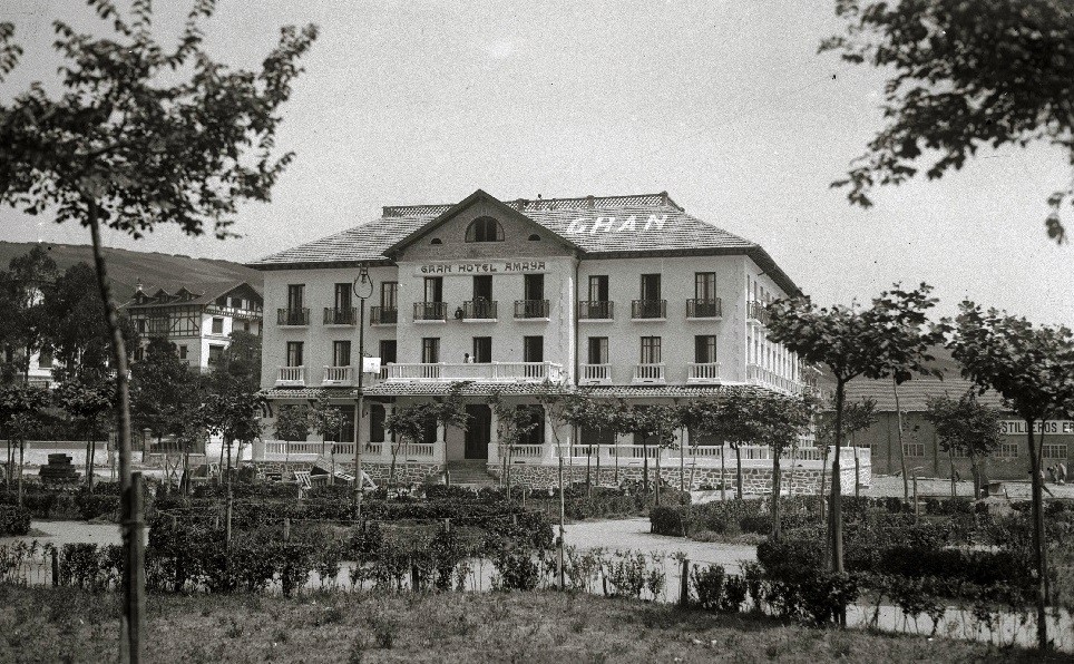 Amaya hoteleko zinemak 1923an ekarri zuen ilustrazioaz