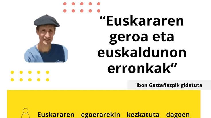 Hitzaldia: 'Euskararen geroa eta euskaldunon erronkak'
