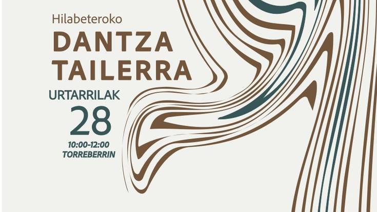 Astinduren dantza tailerra: Dantza komertziala