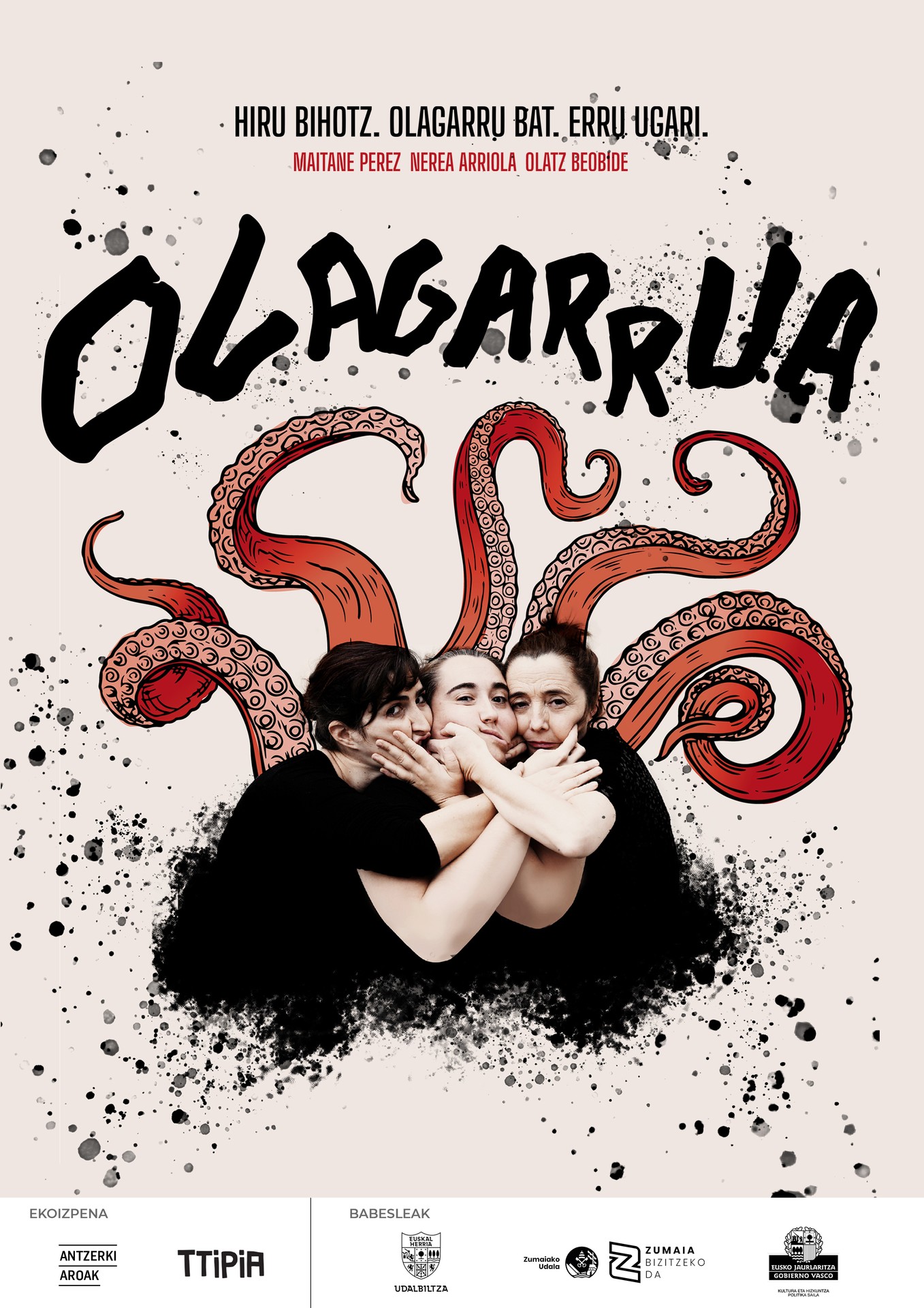 'Olagarrua' antzezlanerako sarrerak zozkatu ditu Baleikek