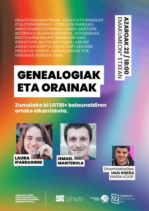 Hitzaldia: 'Genealogiak eta orainak'