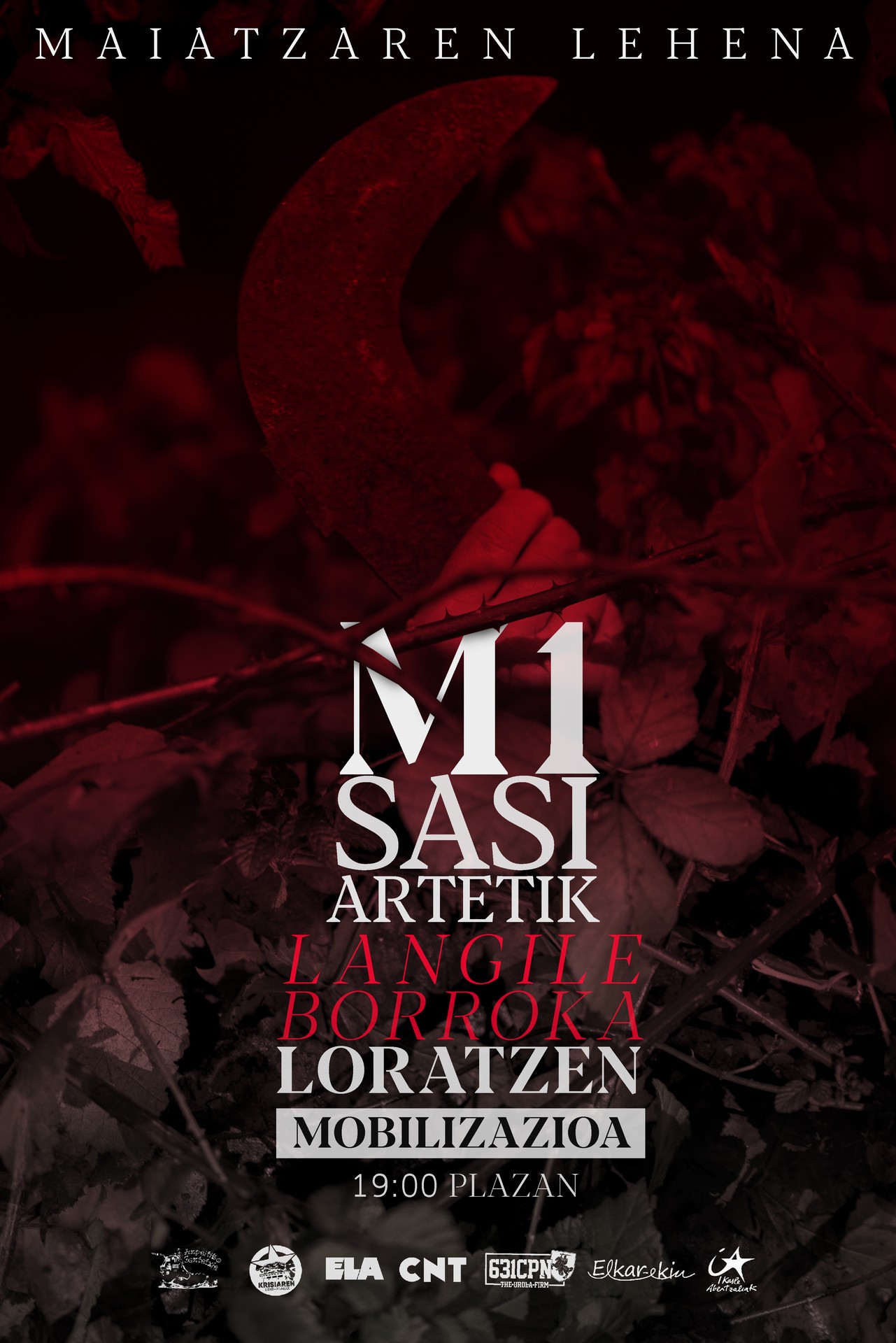 Herriko hainbat eragilek Maiatzaren 1ean...