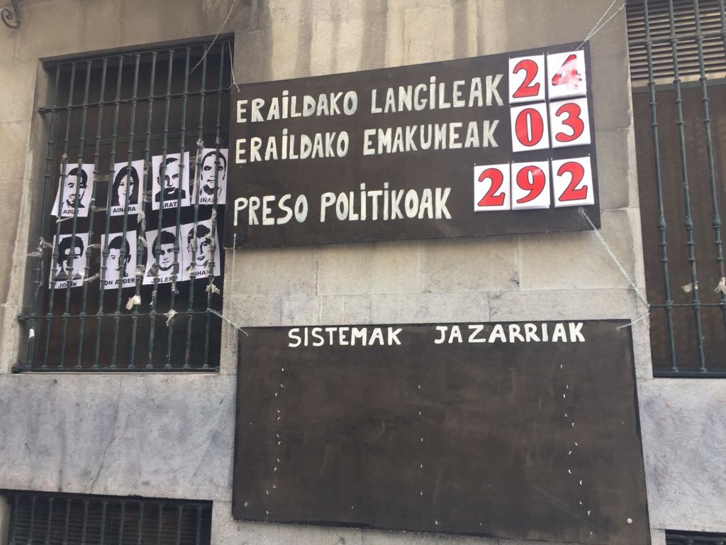 Oztopoak oztopo, sistemaren jazarpen kasuen berri emateko panela kalean da berriro