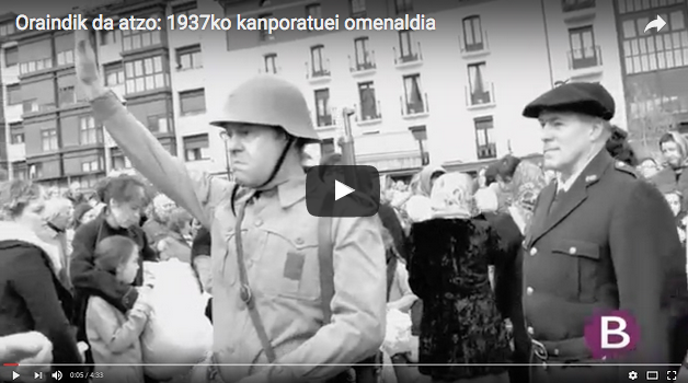 Bideoa: 'Oraindik da atzo: 1937ko kanporatuei omenaldia'