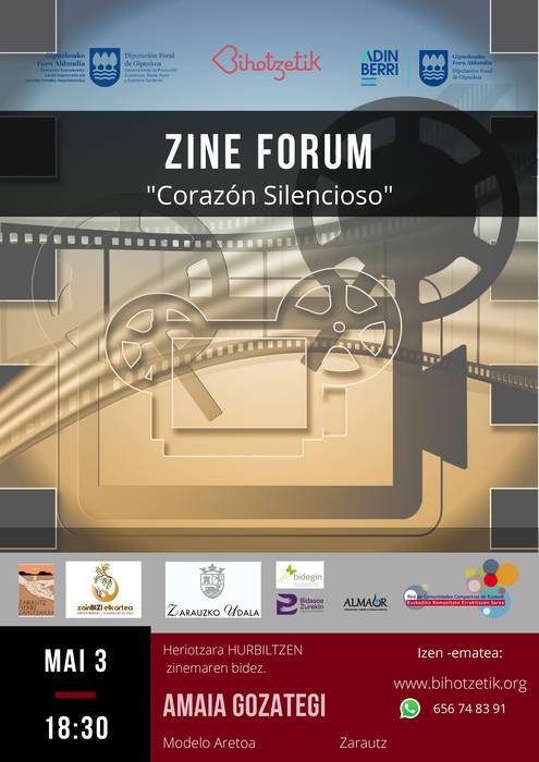 Bihotzetik zikloaren barruko zineforuma: 'Corazón silencioso'