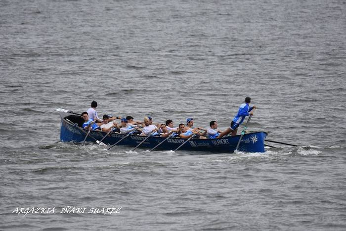 Hitzordu bana dute asteburuan Zarautz Gesalaga Okelaneko ontziek