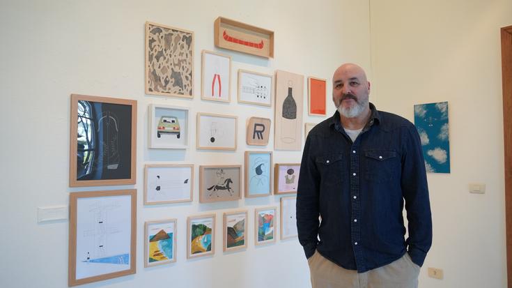 Iban Illarramendiren eta Artezaleakeko pintura ikasleen erakuketak ikusteko azken egunak