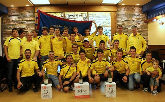 Orio B traineruak play off-a irabazi du