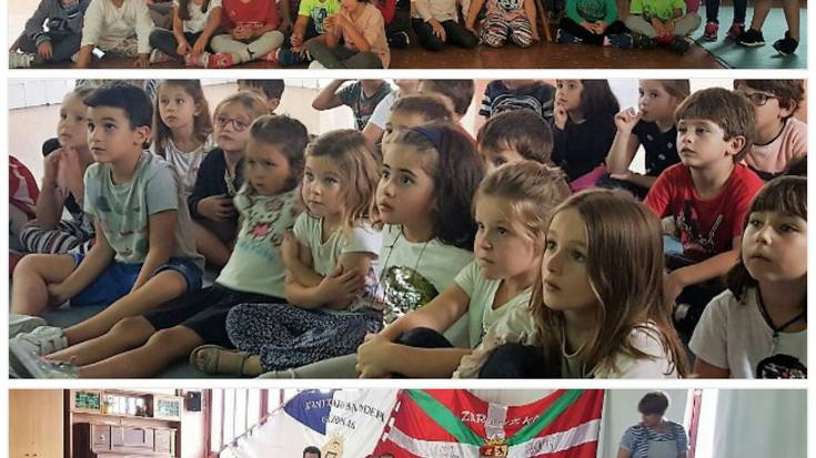 KONTXAKO BANDERA GURE IKASTETXEAN!