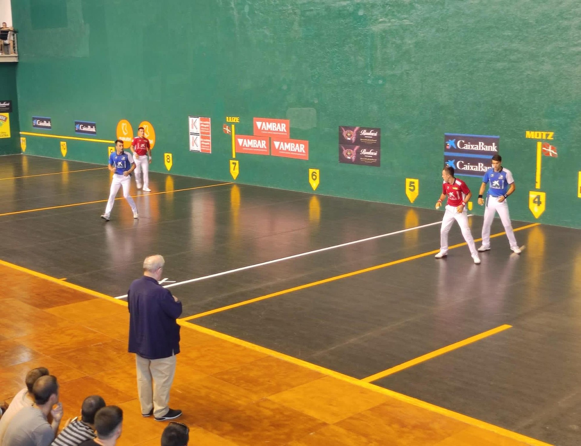 Masters CaixaBank txapelketako eskuz binakako partida, andremarietan