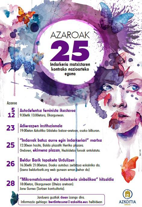 Indarkeria matxistaren kontrako nazioarteko eguna