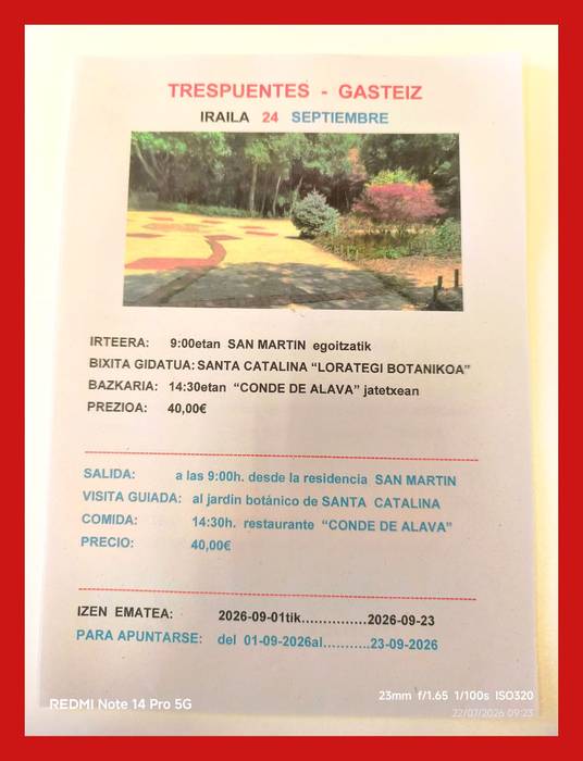 Irteera: Iruña Okara Baigeraren eskutik