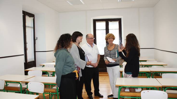 Gaztanenea Formakuntza Zentroko bost gela erabilgarri jarri ditu Udalak