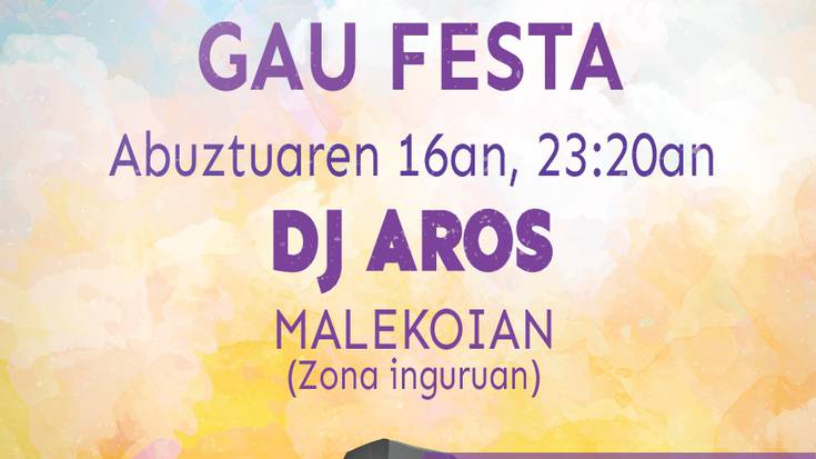 Haizara Gau Festa egingo dute hilaren 16an
