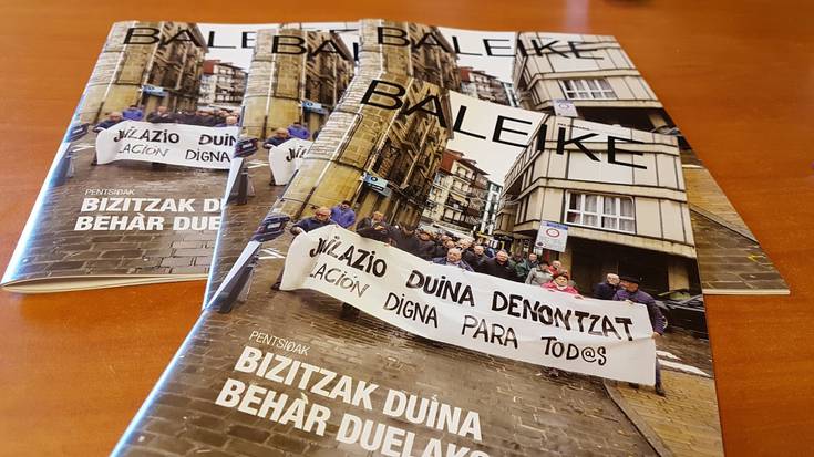 Pentsiodunen aldarria abenduko Baleike aldizkarian