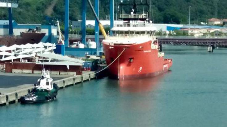 'Grampian devotion' ontziak gaur utzi du Zumaiako portua