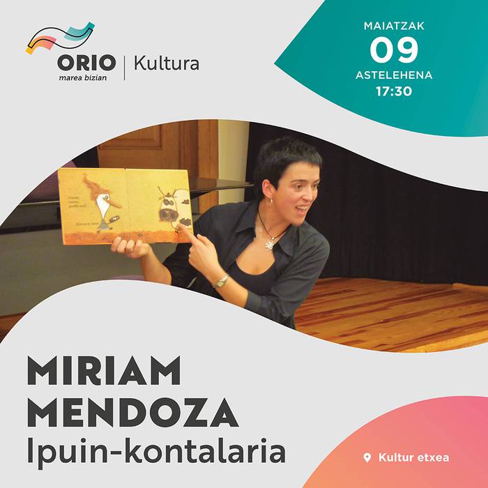 Miriam Mendoza ipuin kontalariaren saioa