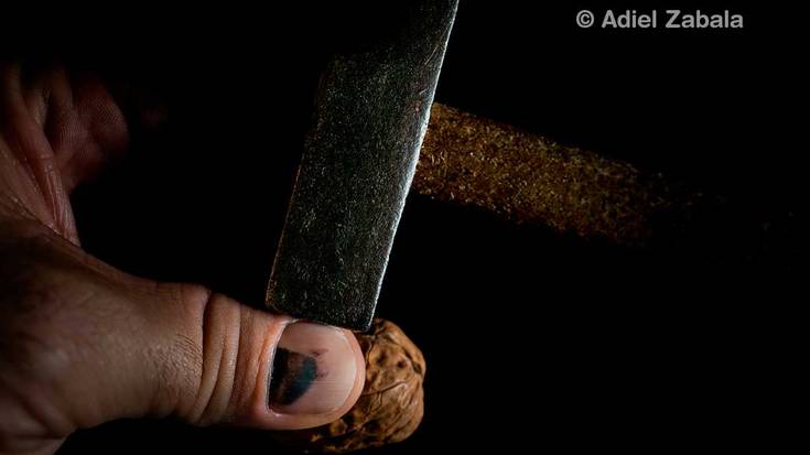 Adiel Zabalaren atzazkal argazkia, urriko 12x12 lehiaketaren irabazlea