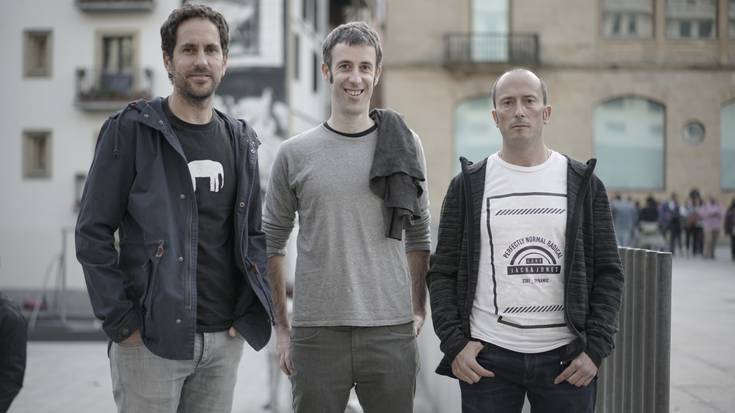 'Bi txirula' filma estreinatu dute Zinemaldian