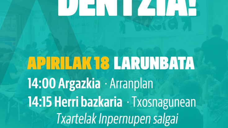 Santelmoak: Euskal preso, iheslari eta deportatuen aldeko bazkaria