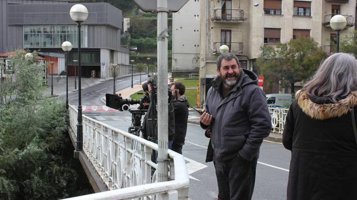 Asier Altunak filma grabatu du Azpeitian