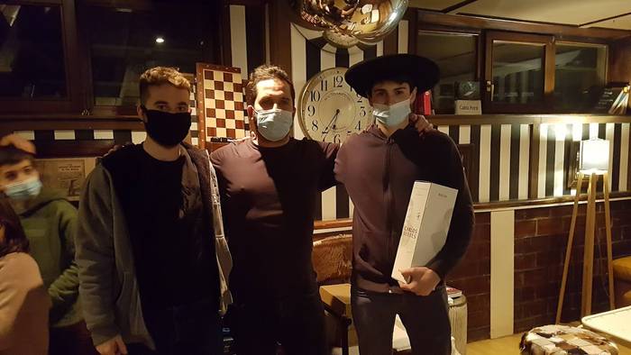 Aitor Duo garaile Kabiko xake txapelketan