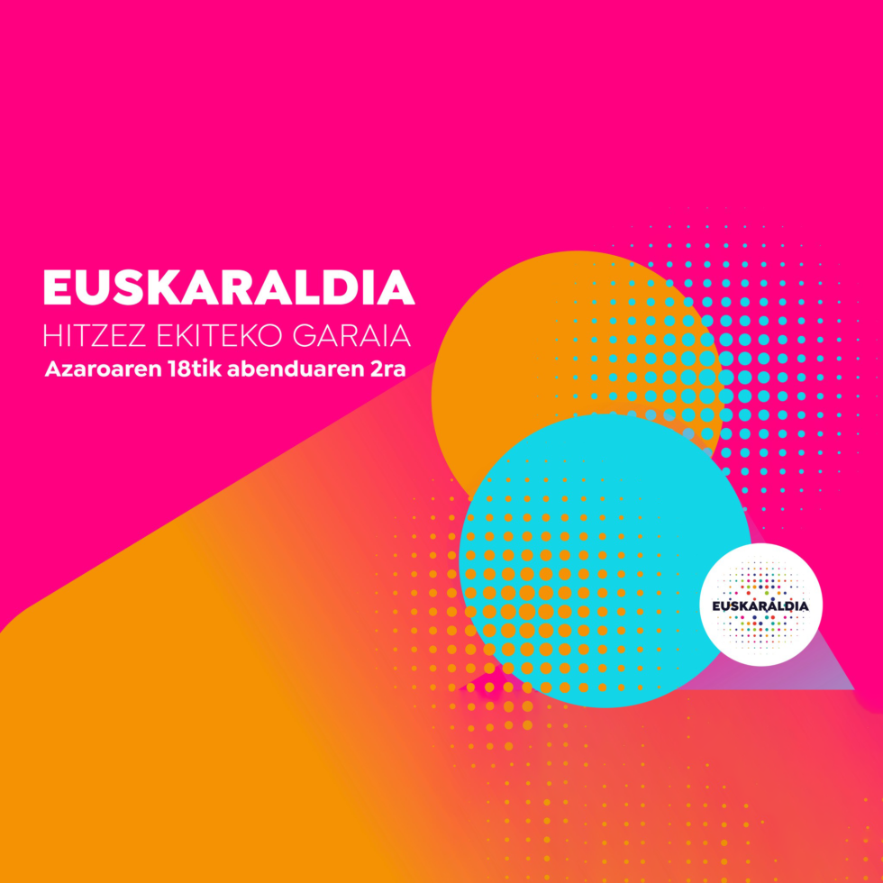Hitzez ekiteko garaia