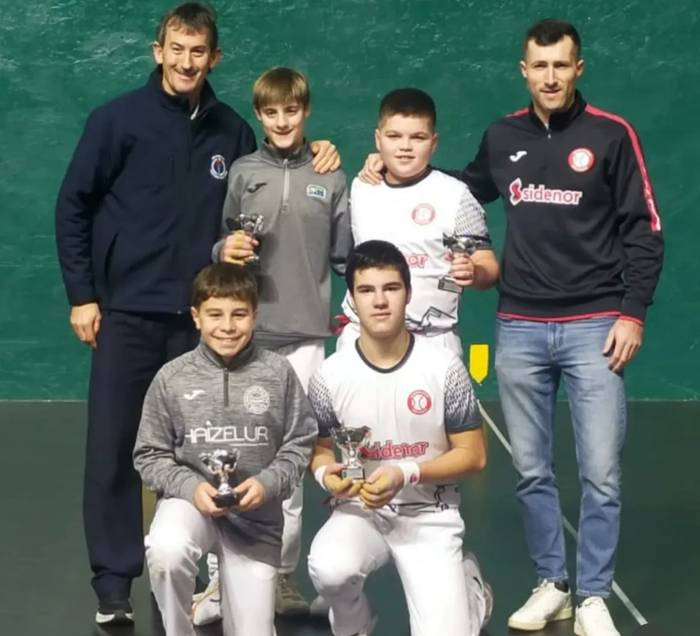 Aitzol Garate txapeldun, eta Denis Santos nahiz Lur Juaristi azpitxapeldun