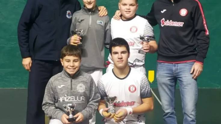 Aitzol Garate txapeldun, eta Denis Santos nahiz Lur Juaristi azpitxapeldun