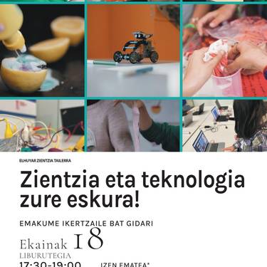 Zientzia eta teknologia tailerra