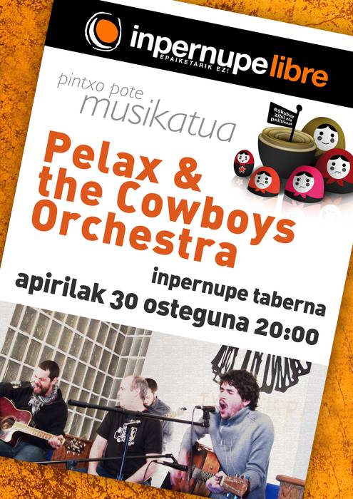 Pelax & Cowboys taldearen kontzertua, Inpernupe Librek antolatuta