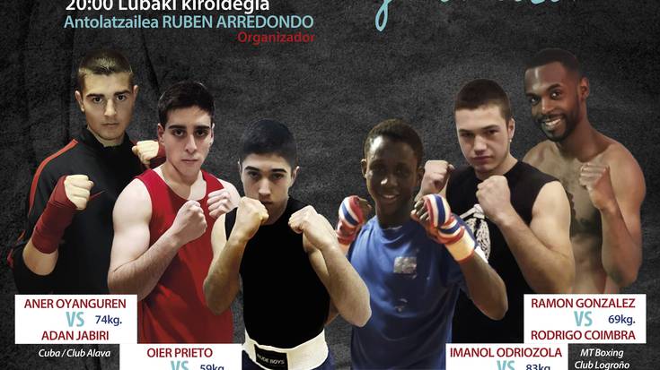 Boxeo jaialdirako sarrerak salgai daude Lubakin